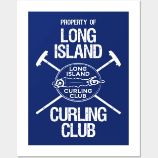 Property of Long Island Curling Club - Brooms - Reverse Posters and Art